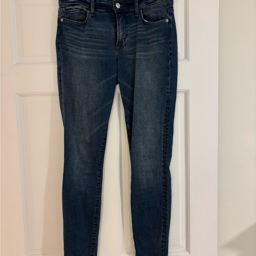 Abercrombie & Fitch Dark Blue Skinny Jeans